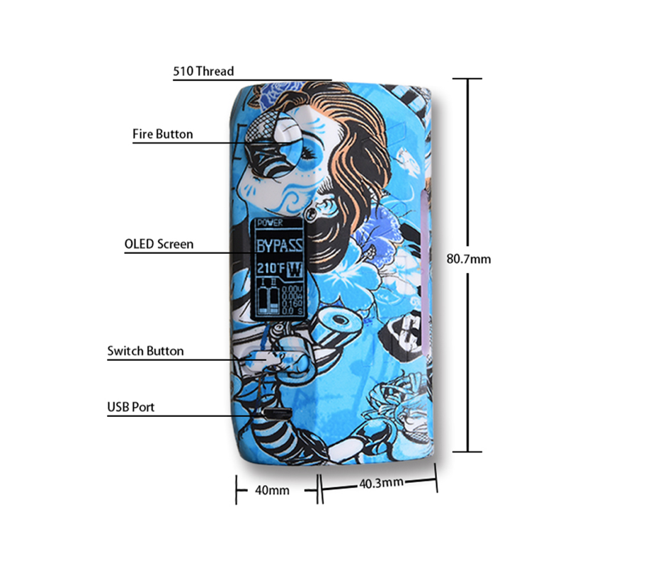 Vapor Storm PUMA 200W TC Box Mod Review 