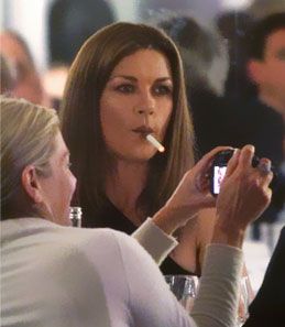 Top 50 Celebrities who vape - catherine zeta jones