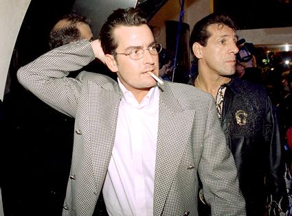 Top 50 Celebrities who vape - Charlie Sheen