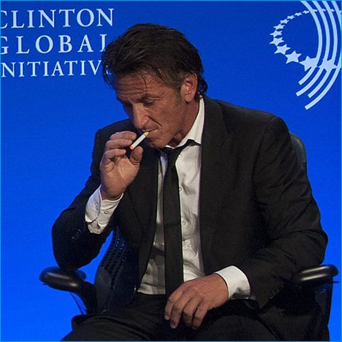 Top 50 Celebrities who vape - sean penn