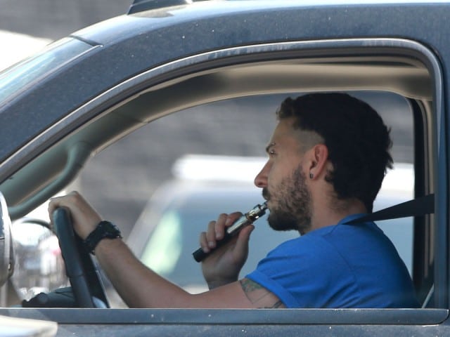 Top 50 Celebrities who vape - shia lebeouf