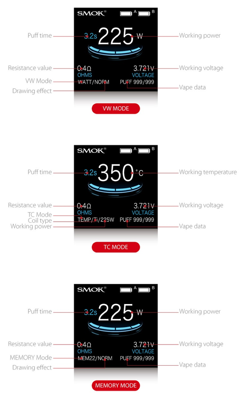 SMOK Devilkin 225W Vape Starter Kit Review - Power