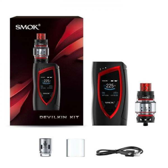 SMOK Devilkin 225W Vape Starter Kit Review - The Kit Contents