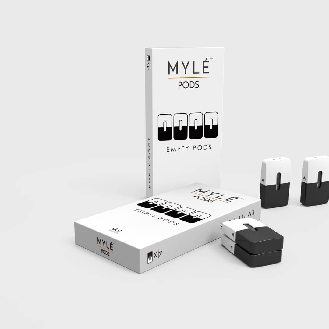 MYLE Pod System Kit Review - Empty Refillable Pods
